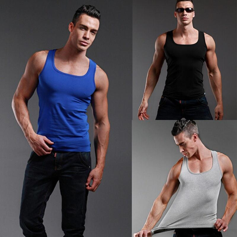 Crossfit Vest - Rompi olahraga pria tanpa lengan leher