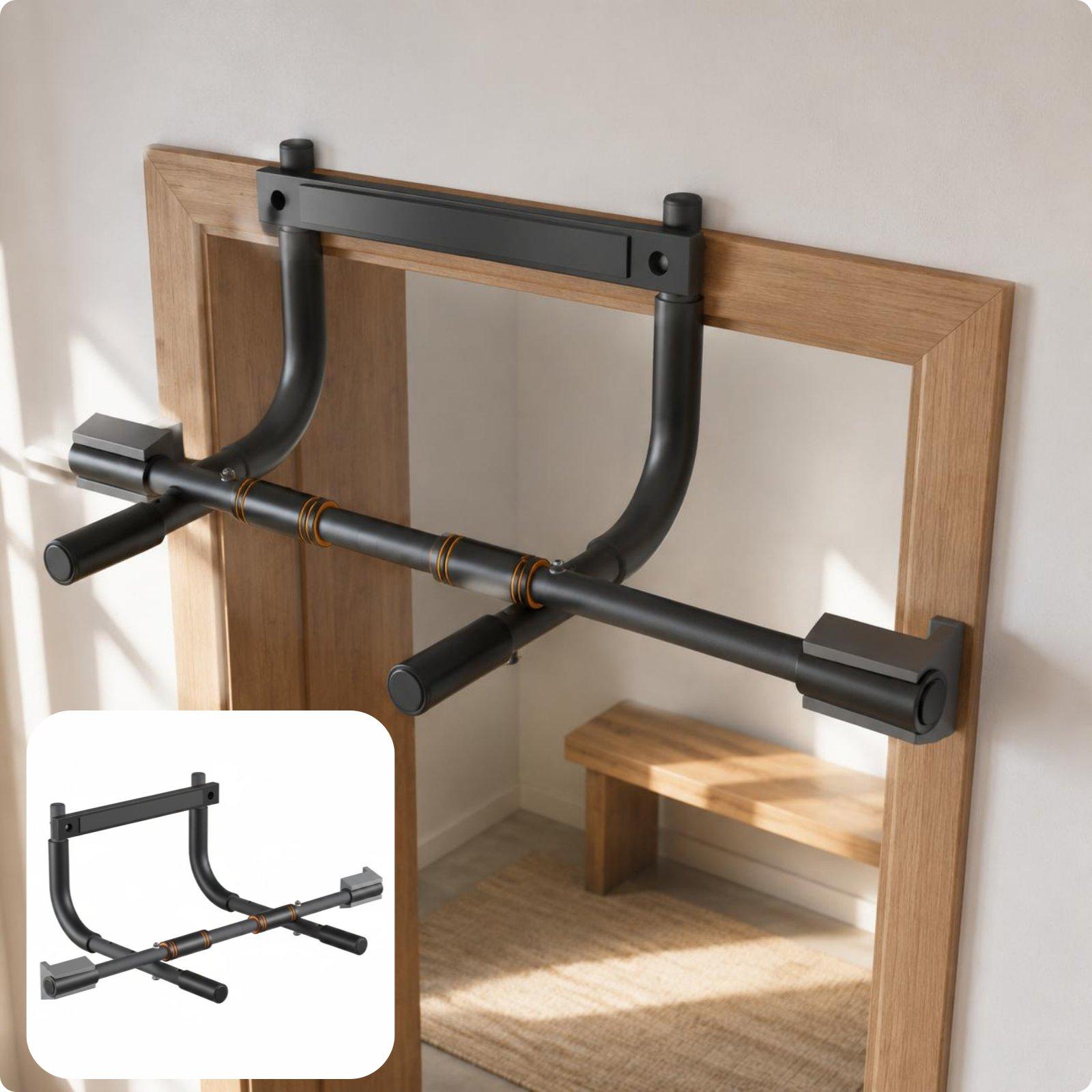 Pull Up Bar untuk Pintu Tanpa  - Pull Up Bar Grip ulasan dan harga