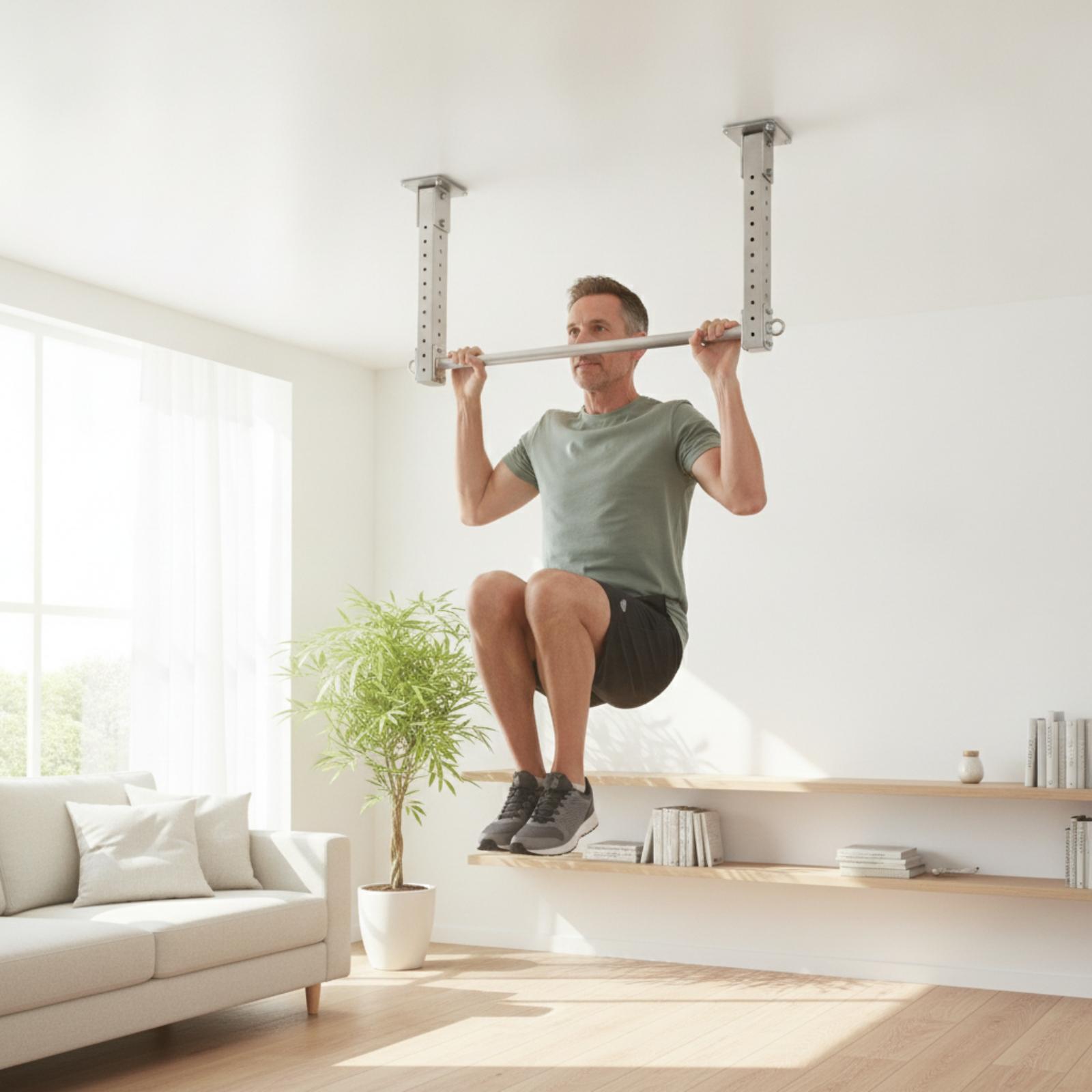 Bar Pull-up Stainless Steel ya - Pull Up Bar Grip ulasan dan harga