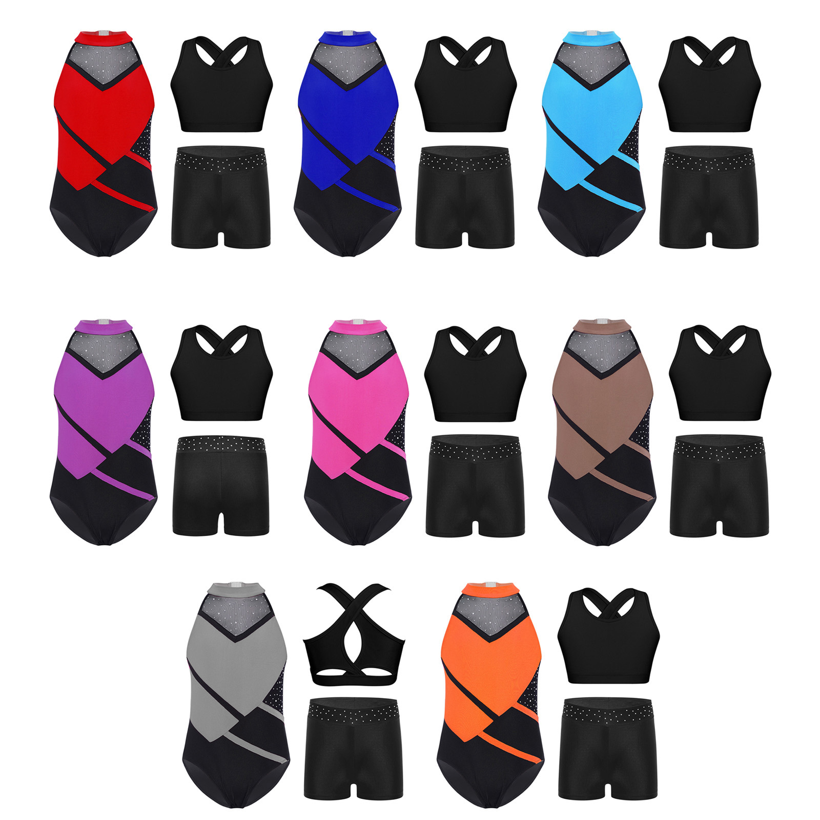 Setelan Tari Balet Anak Peremp - Crossfit Vest ulasan dan harga