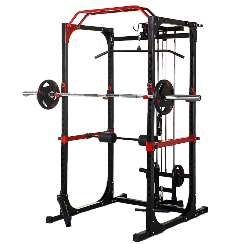 Rak Squat Power Cage Komersial - Pull Up Bar Grip ulasan dan harga