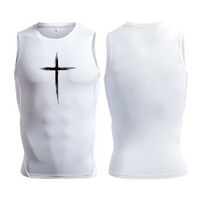 Baju kompresi tanpa lengan Mot - Crossfit Vest ulasan dan harga
